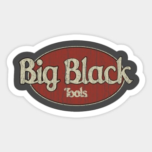 Big Black Tools Sticker